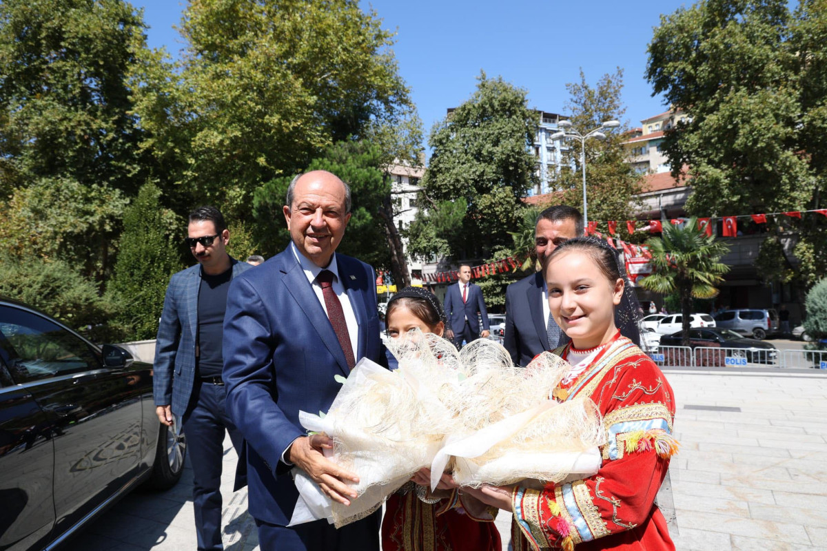 KKTC CUMHURBAŞKANI ERSİN TATAR ZONGULDAK'TA