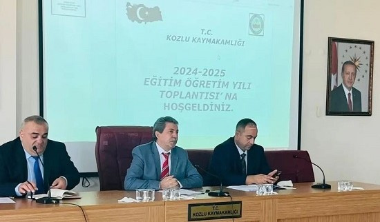 KOZLU KAYMAKAMLIĞINDA 2024-2025 EĞİTİM-ÖĞRETİM TOPLANTISI GERÇEKLEŞTİRİLDİ