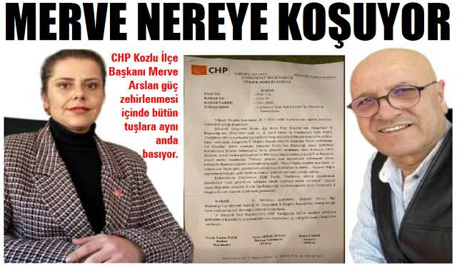 MERVE NEREYE KOŞUYOR