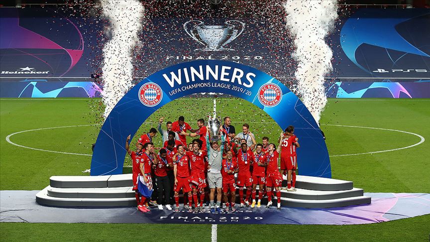  Şampiyonlar Ligi kupası 6. kez Bayern Münih'in