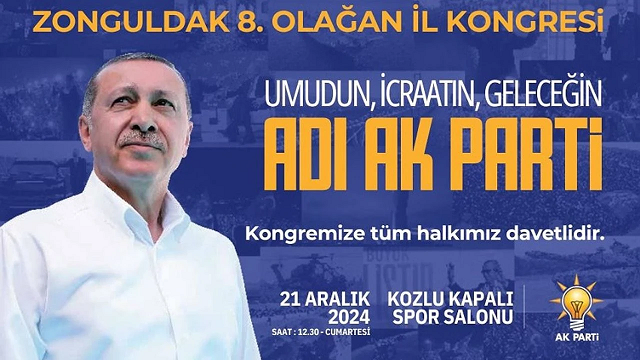 KOZLU KAPALI SPOR SALONU AK PARTİ KONGRESİ İLE AÇILIYOR 