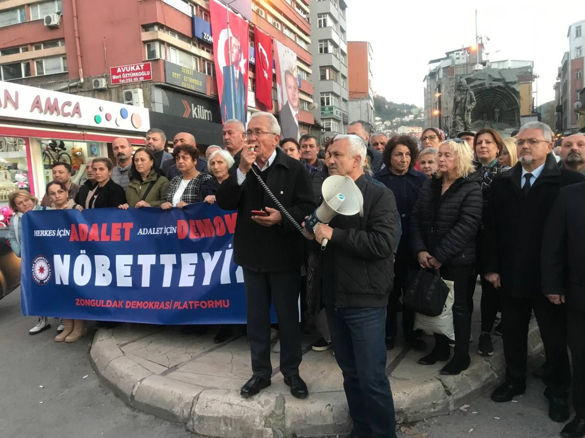 ZONGULDAK DEMOKRASİ PLATFORMU KAYYUM ATAMALARINA TEPKİ GÖSTERDİ